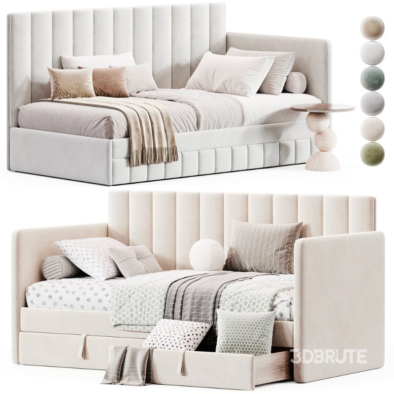 Children’s soft bed-sofa Grinch Image 7