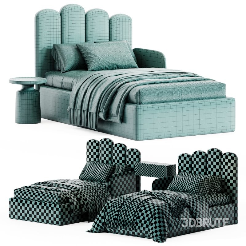 Children’s soft bed Pumbaa Image 7