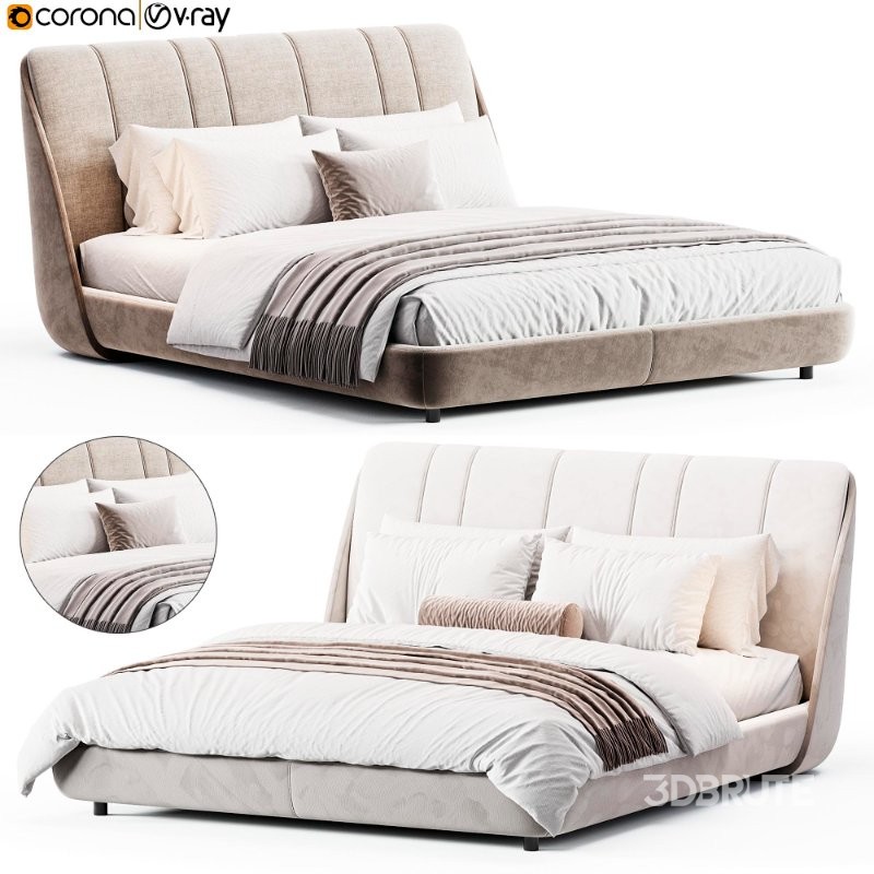 Blues Turri Bed Image 3