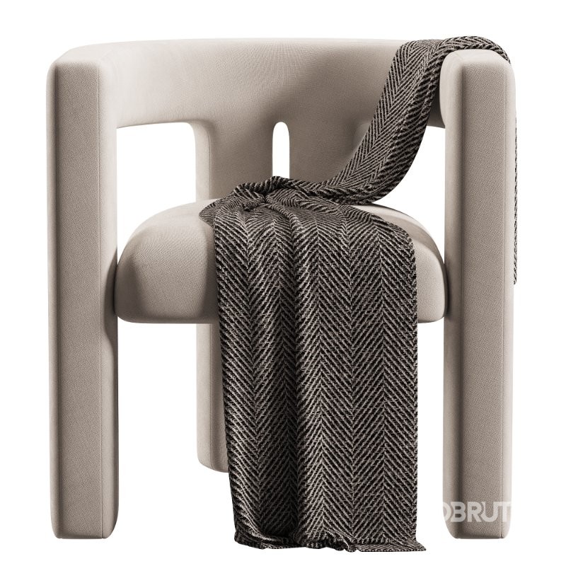 Sloane Bone White Upcycled Chair Image 2