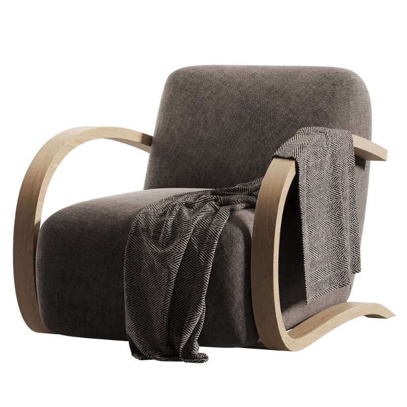 Four Hands Burke Chair Image 4