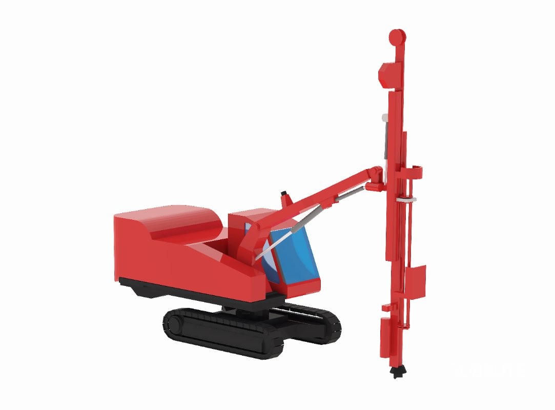 Drill Rig Construction DX780 Simplified Image 4