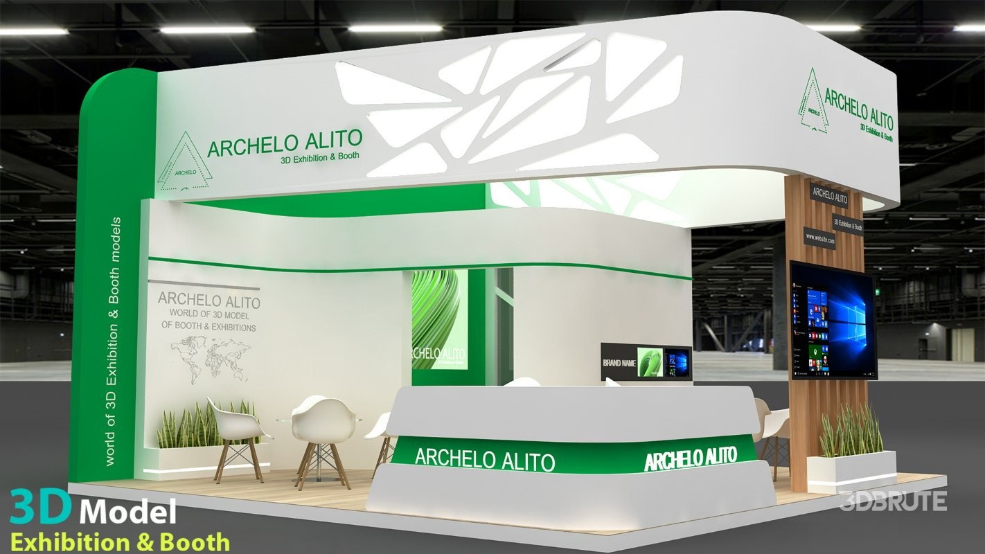 3d booth stall Image 2