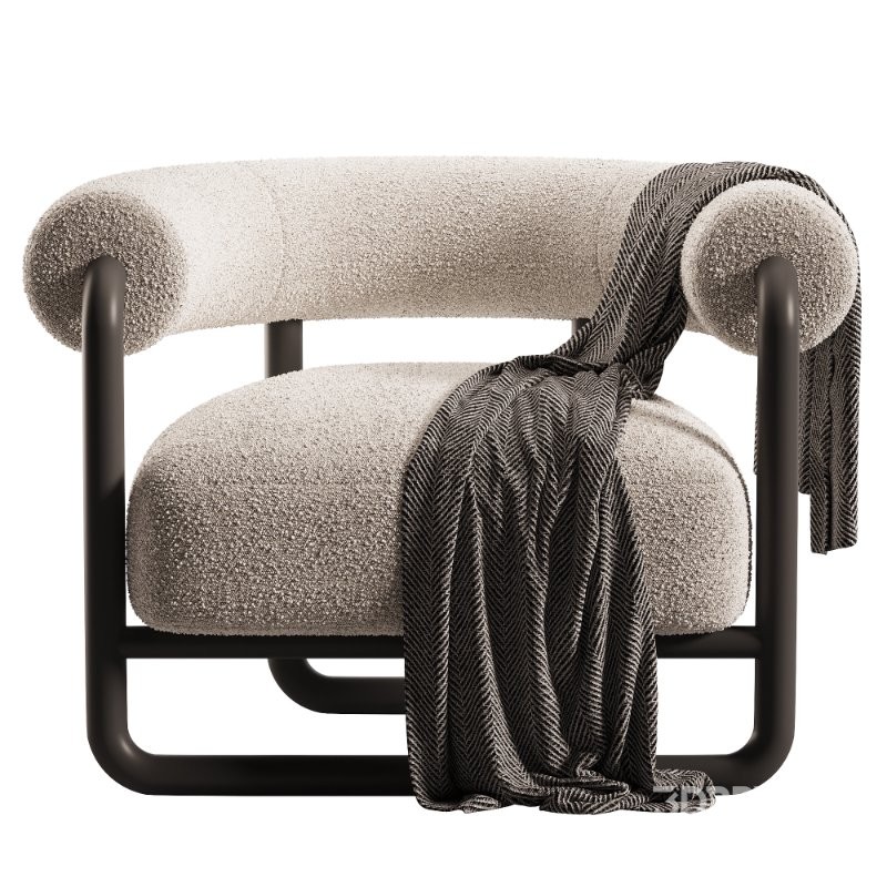 Metallic Accent Chair Image 2