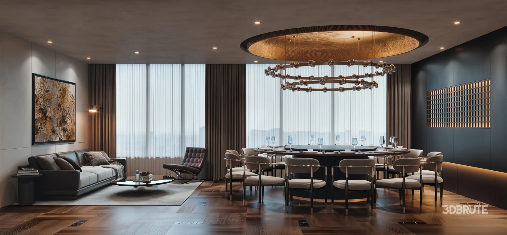 Modern luxury restaurant Image 1