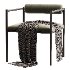 Barbana Pewter Texture Chair - Thumbnail 4