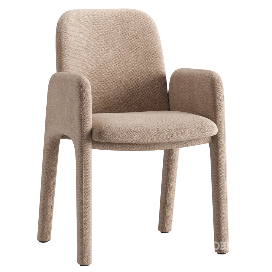 Upholstered Dining Chair Selena Image 3
