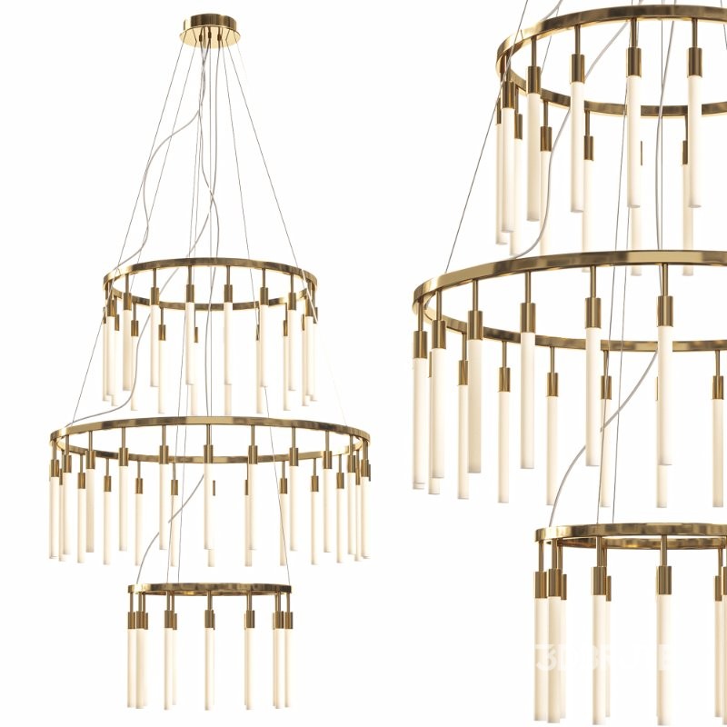 2493CH52 Chandeliers Image 4