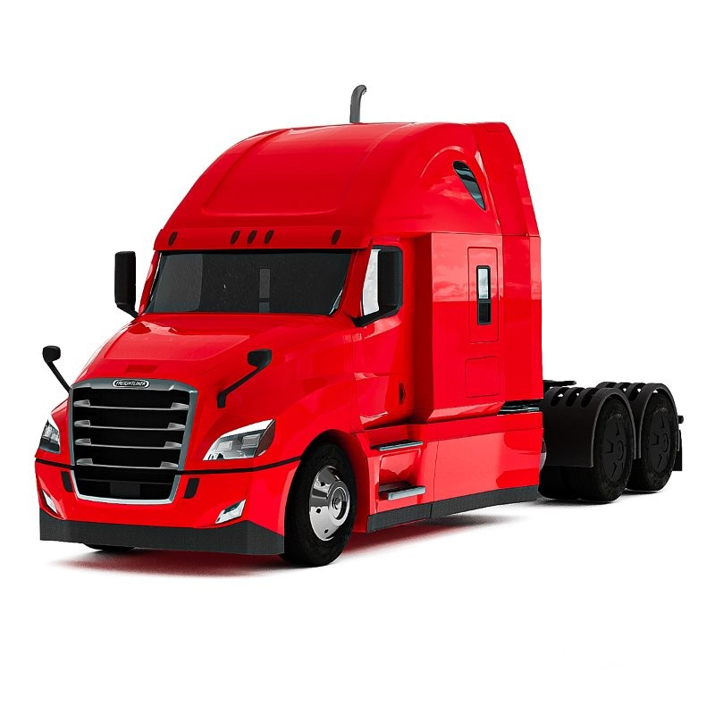 Freightliner Cascadia Santa Claus truck Image 1