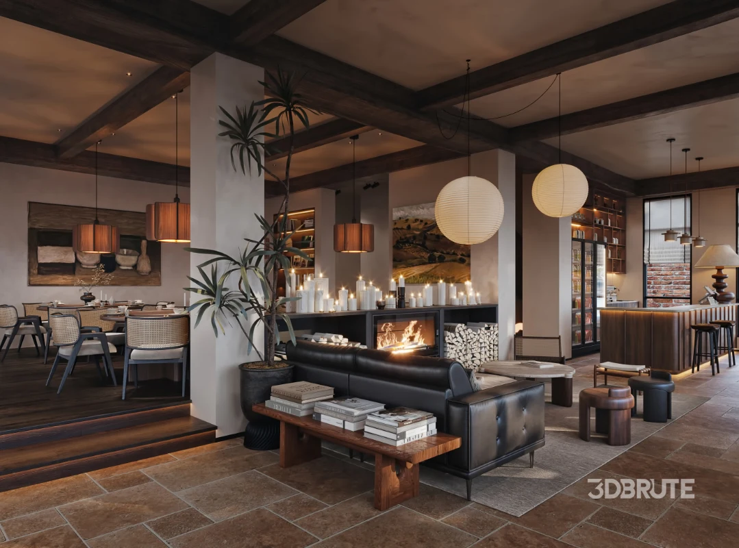 Retro Restaurant Image 1