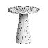 Picasso Marble Cone Side Table - Thumbnail 5
