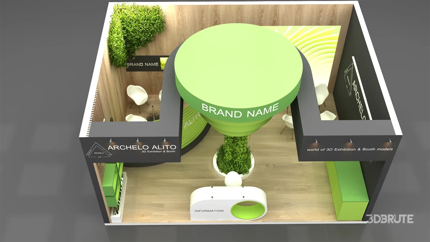 minimal stall exhibition Image 7