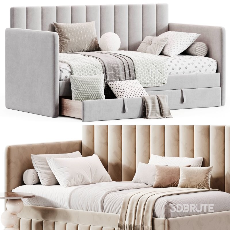 Children’s soft bed-sofa Grinch Image 5