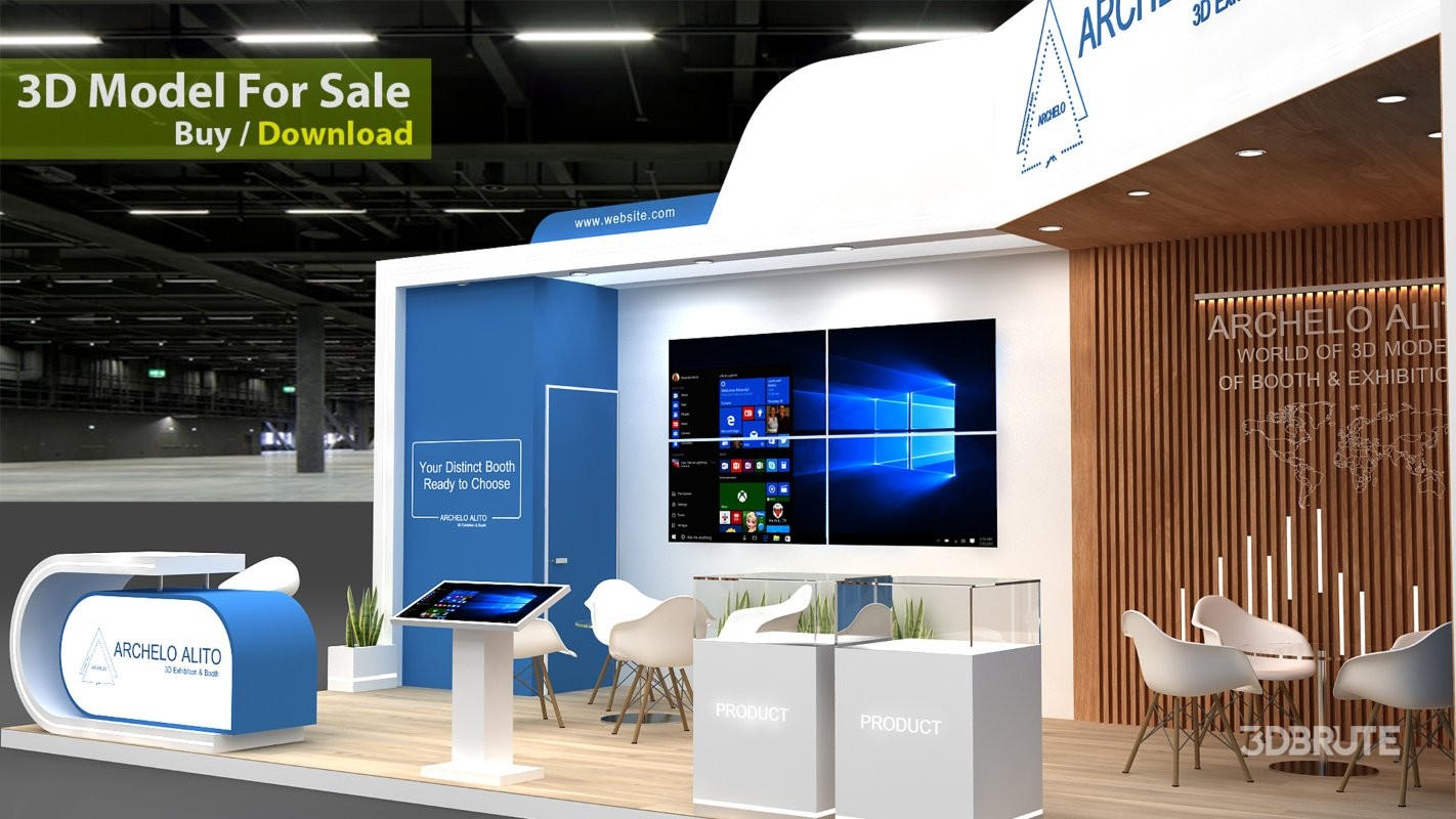 3d stand booth Image 4