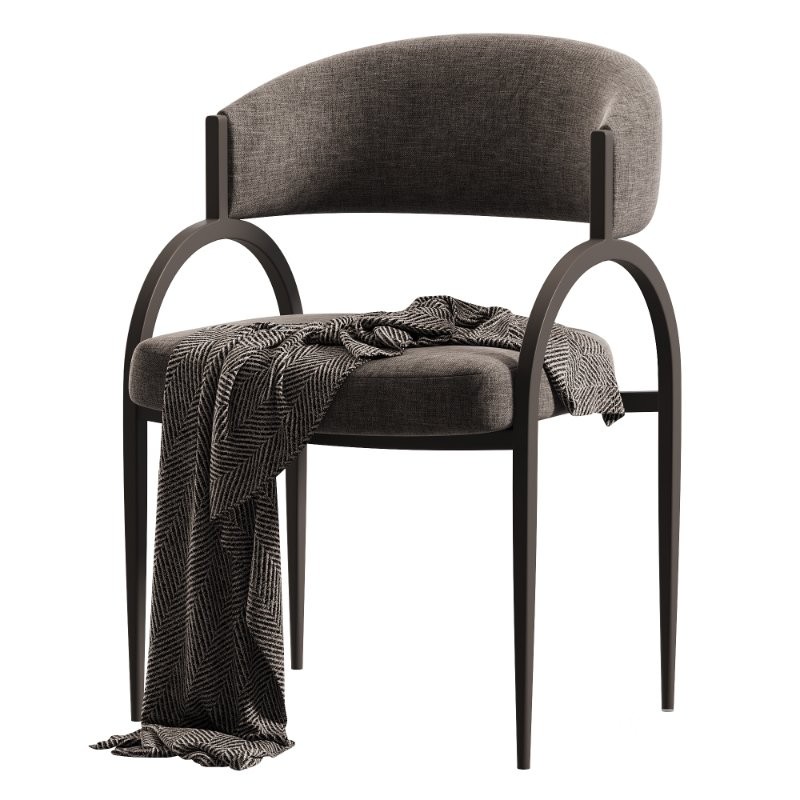 Natural Linen Chair Image 3