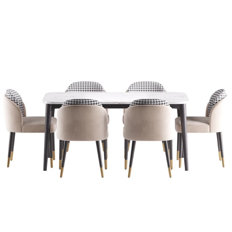 Shepard Chair and Fochville Table Image 4