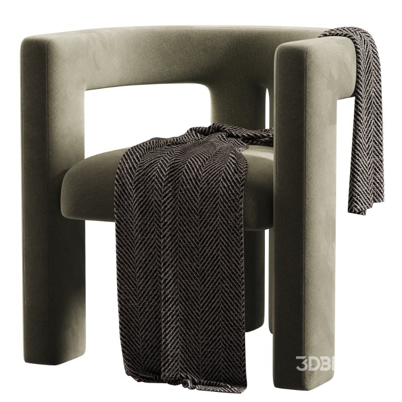 Sloane Bone White Upcycled Chair Image 4