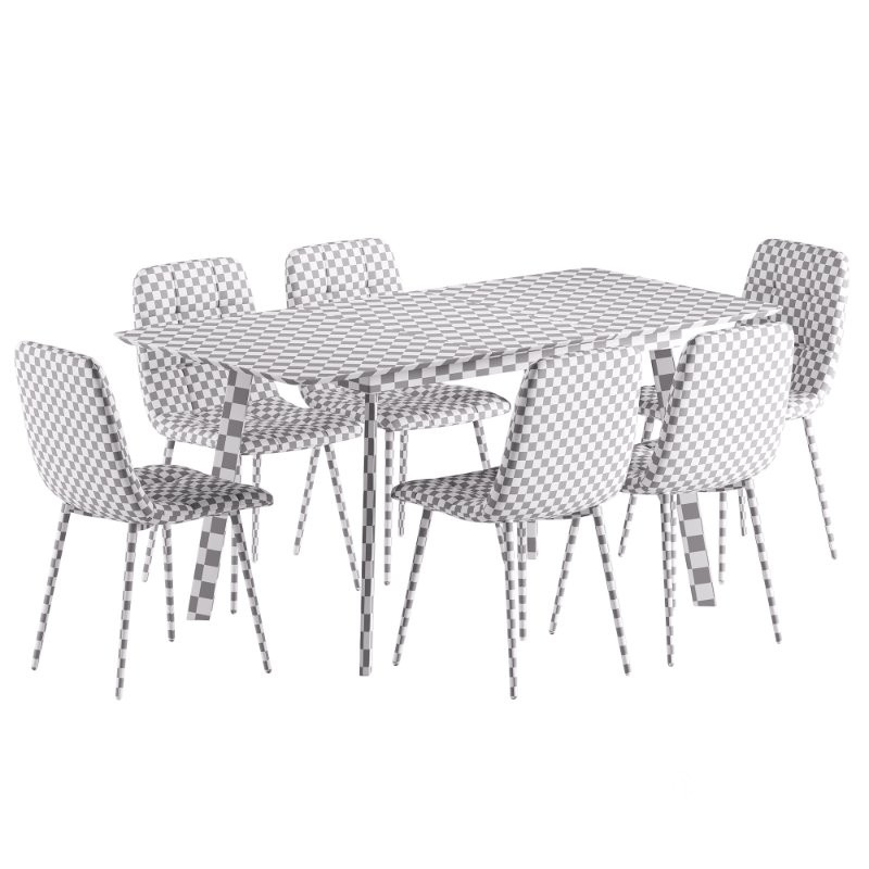 Oddi Dining Chair and Batu Dining Table Image 4