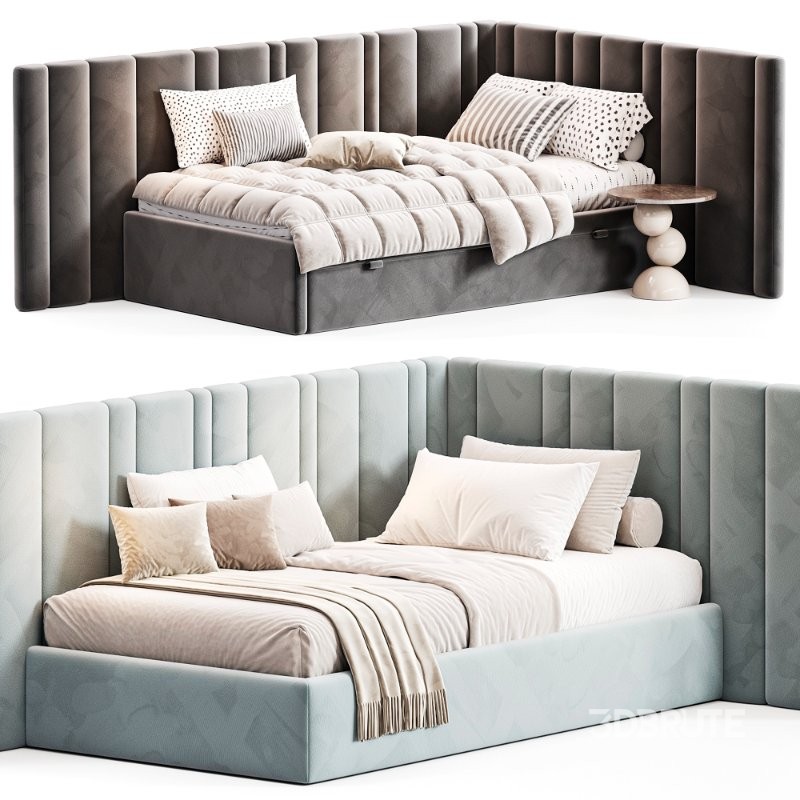 Corner bed Dandy design kids By Sensorsleep Image 3