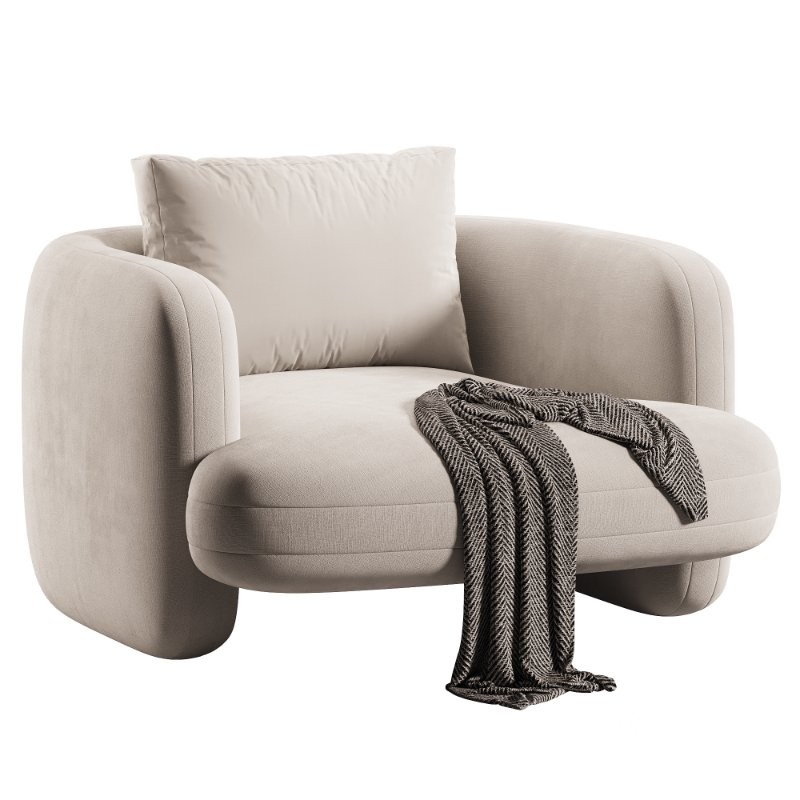Caracole Overlap Dark Taupe Chair Image 1