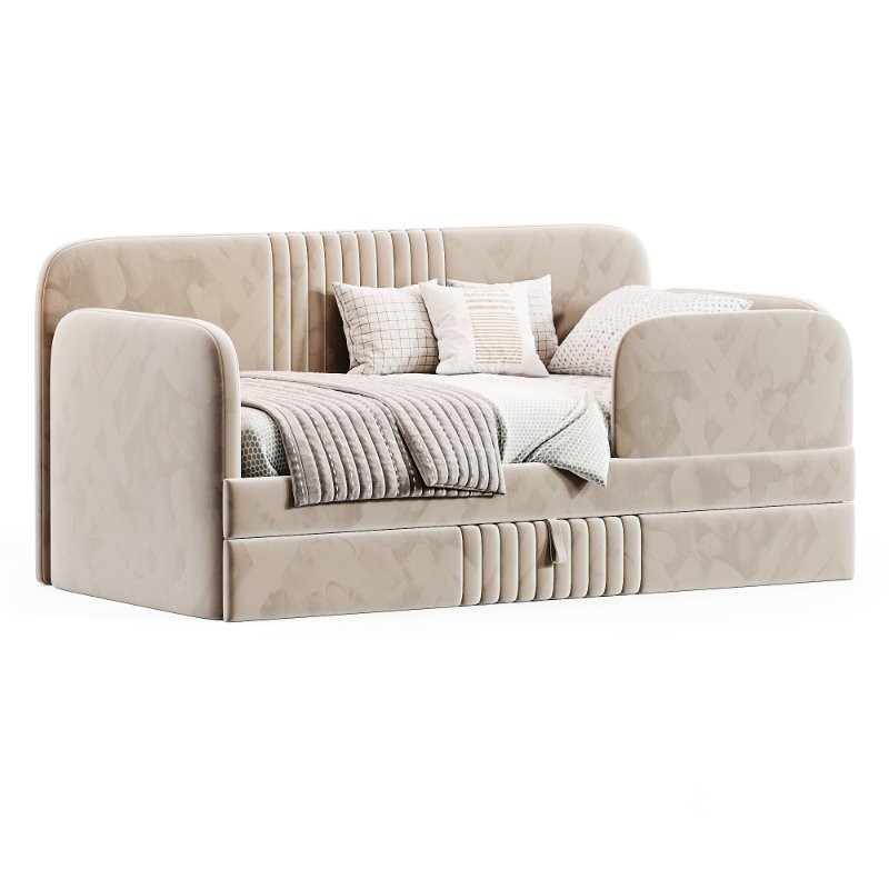 Children’s soft sofa bed Bunny Image 6