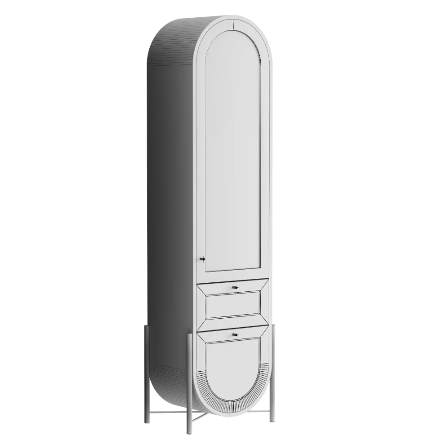 Arched Display Cabinet Image 3