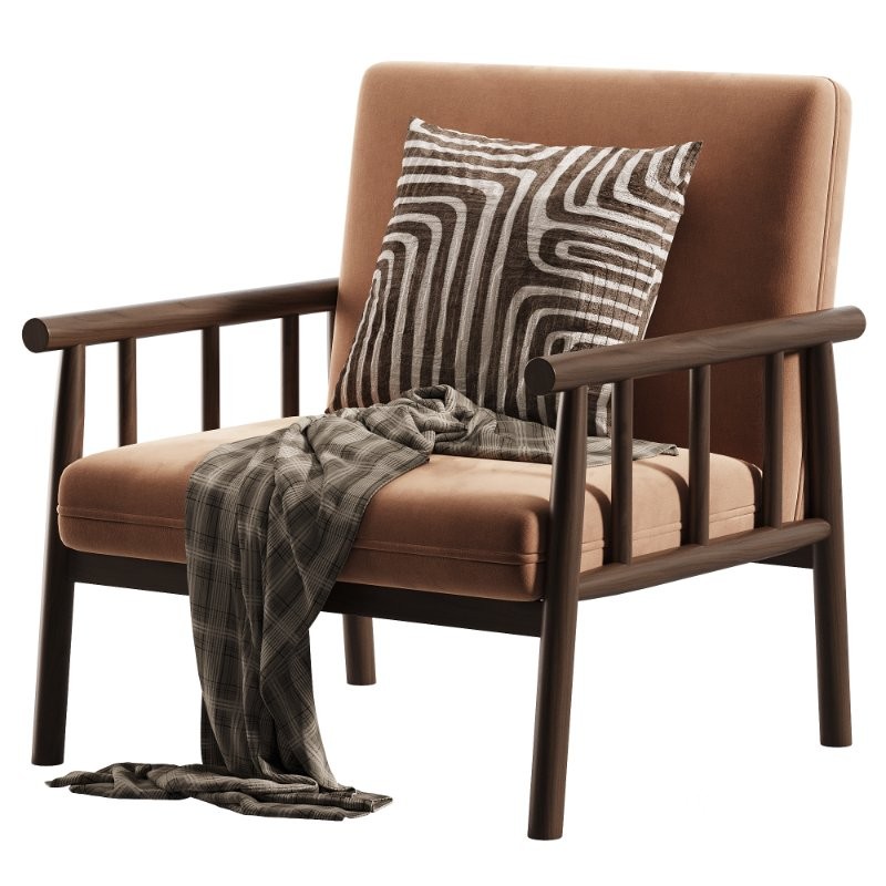 Beige Armchair Image 6