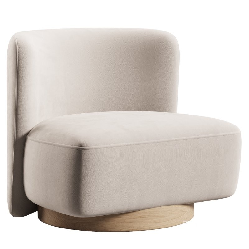 Dorian Swivel Lounge Chair Image 1