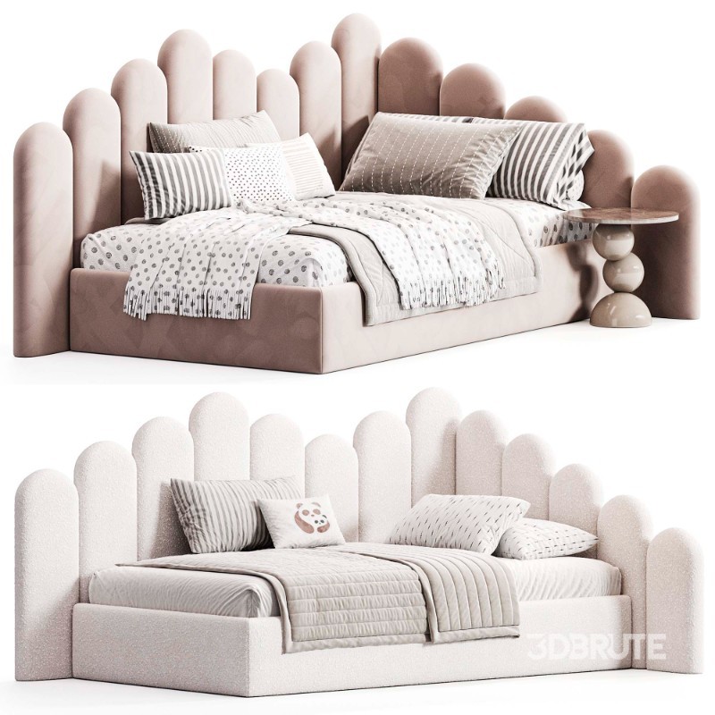 Corner bed Bambini kids multi level Image 4