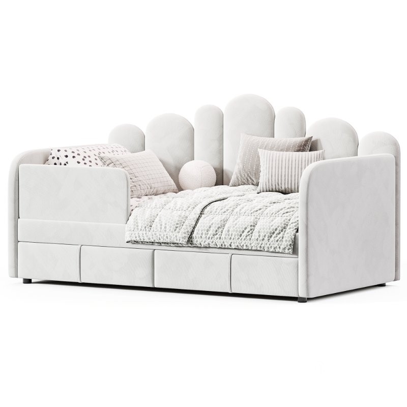 Children’s soft sofa bed Woody Image 3