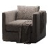 Siena Plinth Base Swivel Club Chair - Thumbnail 5