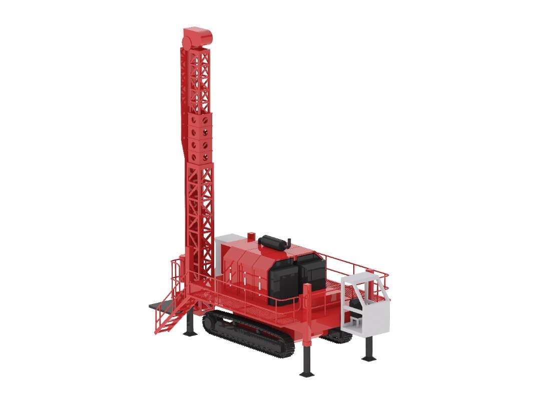 Drill Rig Core DE740 Simplified Image 1