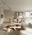 Modern living room and dining room interior scene - Thumbnail 10