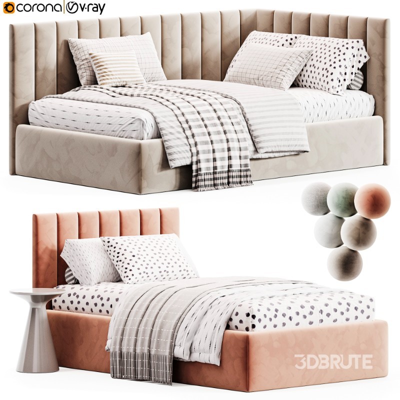 Corner bed Vertical kids Image 6