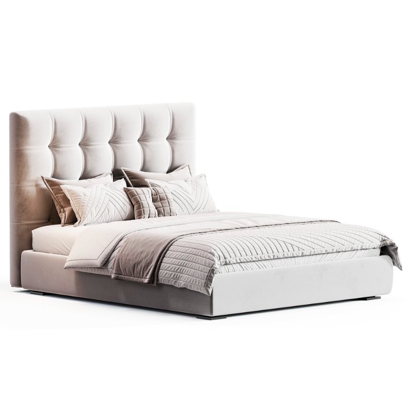 Max Alto Capitonné Twils Bed Image 1