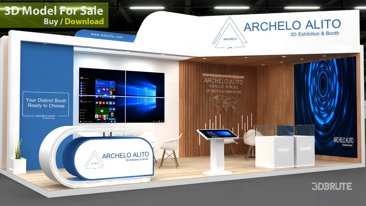 3d stand booth Image 5