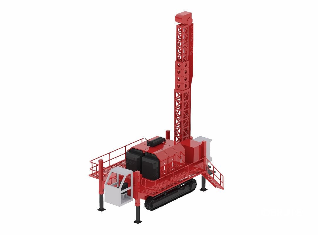 Drill Rig Core DE740 Simplified Image 3