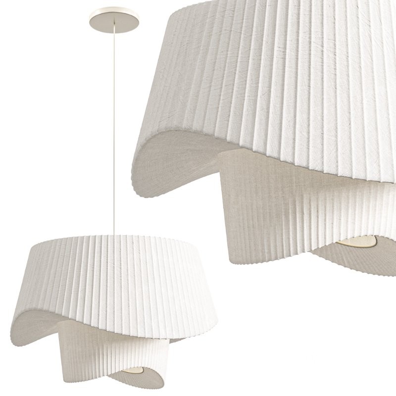 Bohemian Fabric Pendant Light Image 8