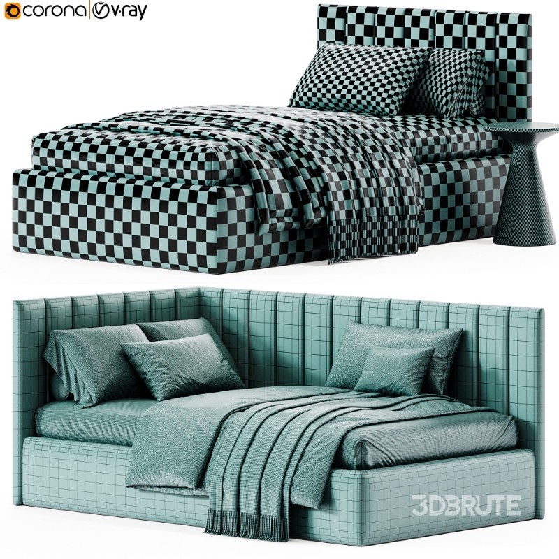 Corner bed Vertical kids Image 4