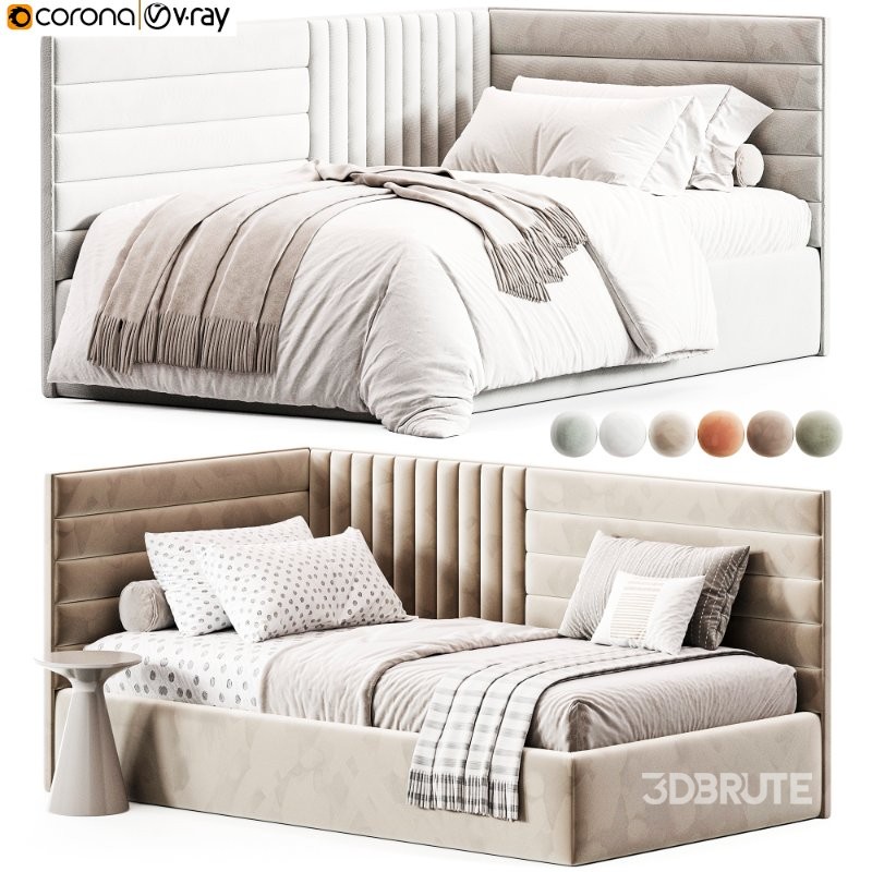 Corner bed Judy kids Image 6