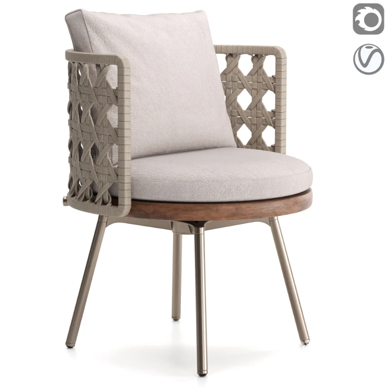 Torii Nest Outdoor Dining Chair Image 1