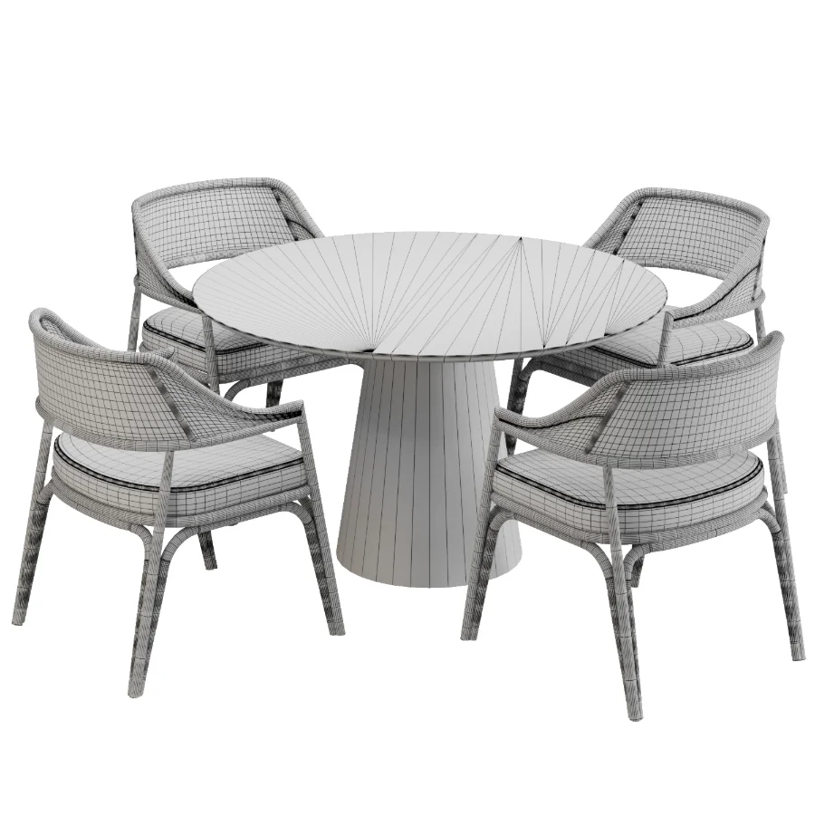 Dinning chair and table335 Image 2