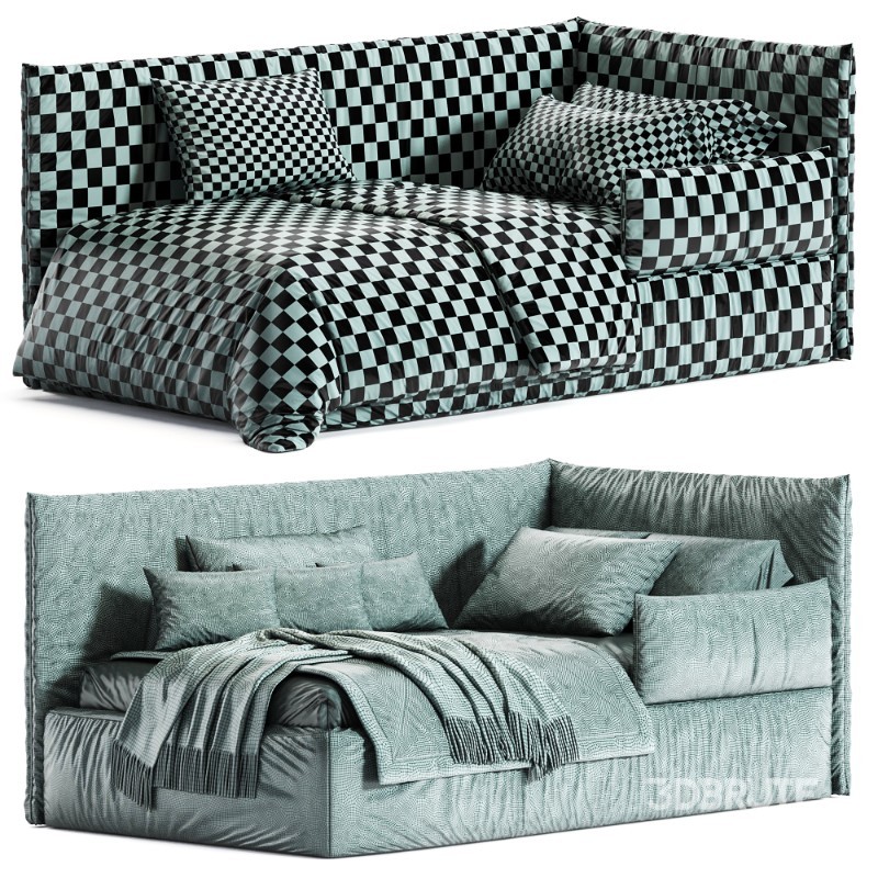 Corner bed ASTI by Mamoony Image 6