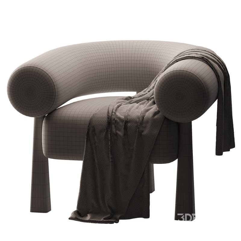 Shearling Accent Chair Image 5