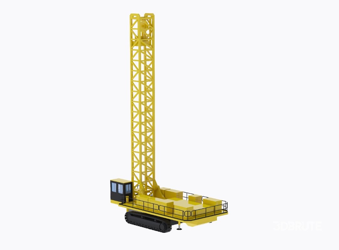 Drill Rig Mining D6420 Simplified Image 2