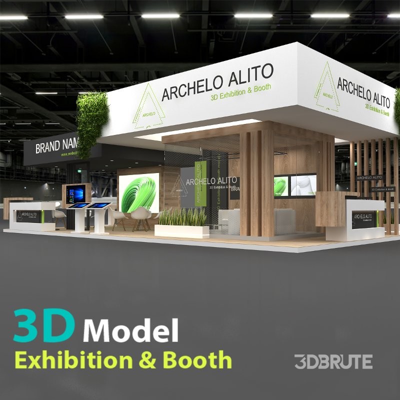 booth stall stand Image 1