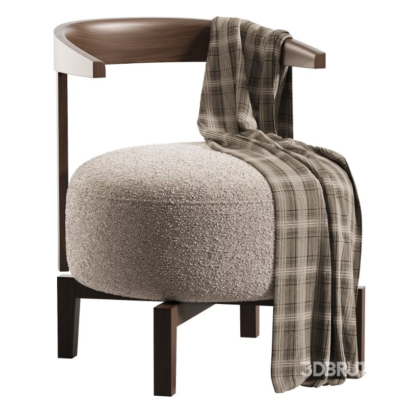 Rotatable Solid Color Side Chair Image 1