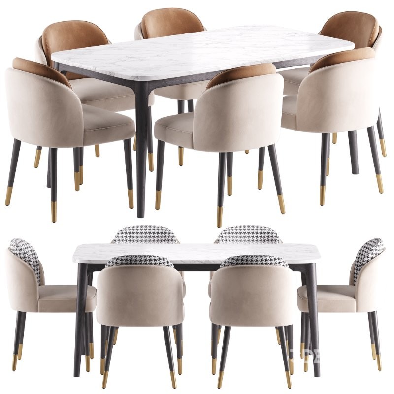 Shepard Chair and Fochville Table Image 5