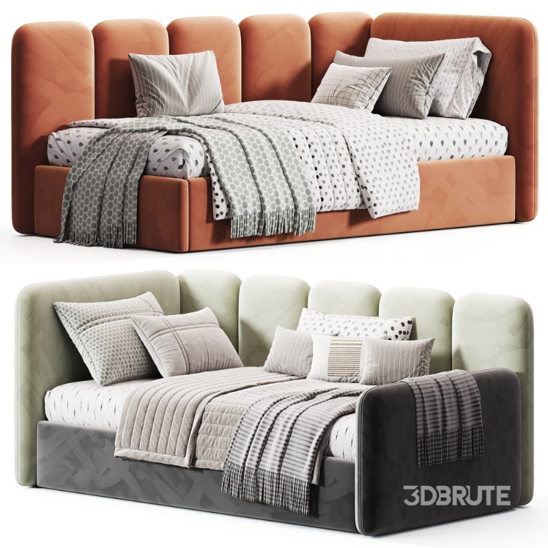 Corner bed LORI by Mamoony Image 2