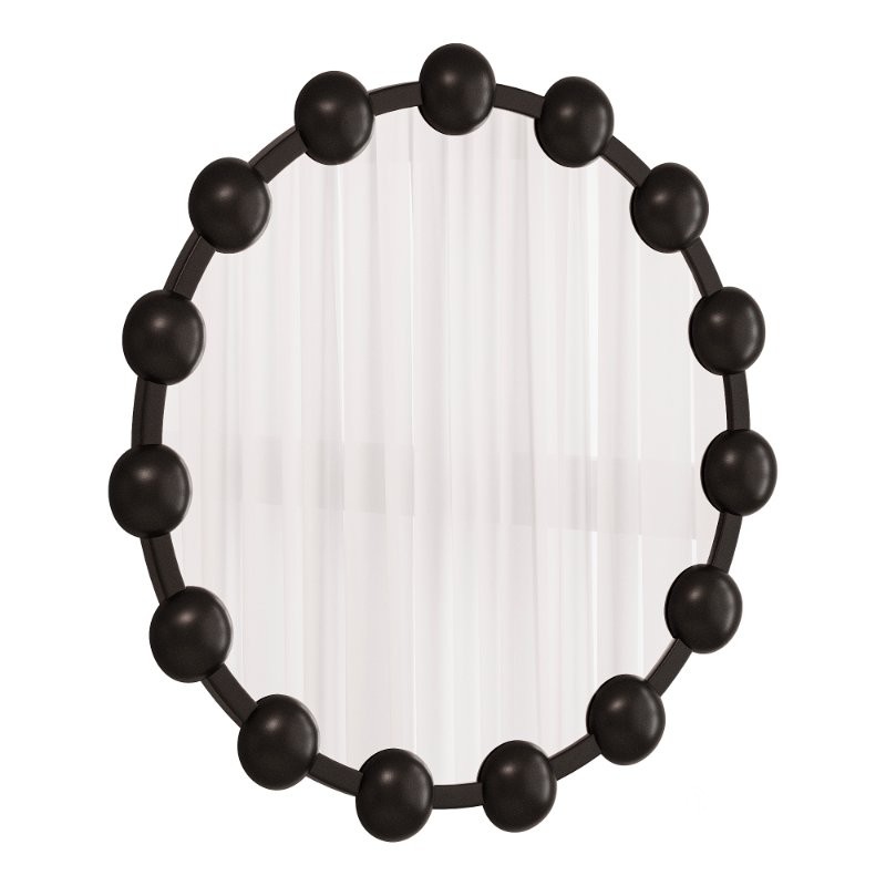 Pinto Acacia Round Mirror 08 Image 4